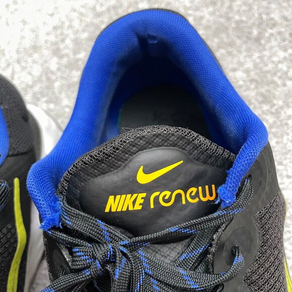 Nike Renew Ride 3.0 Running Sneaker Shoes Mens 13 Black Blue Active DC8185-008 - Picture 9 of 16